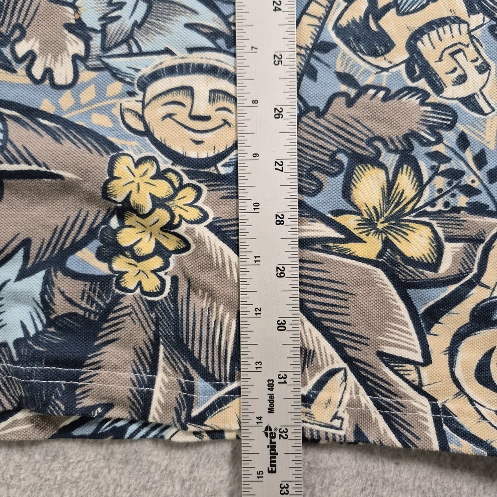 Vintage Crazy Shirts Polo Shirt Mens 2XL Aulani Disney Hawaiian Tiki Resort Golf - Picture 5 of 7